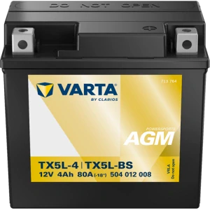 Varta Powersports AGM 12V 4Ah 80A 504012008