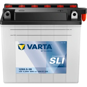 Varta Powersports SLI Freshpack 12V 5Ah 58A 506011006