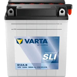 Varta Powersports SLI Freshpack 12V 12Ah 160A 512015016