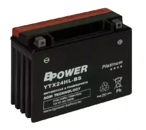 BPOWER PLATINUM 21Ah 350A 12V YTX24HL-BS (AGM)
