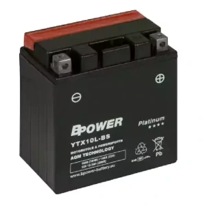 BPOWER PLATINUM 10Ah 160A 12V YTX10L-BS (AGM)
