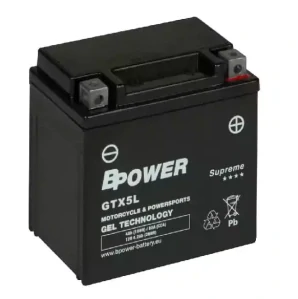 BPOWER SUPREME 4Ah 80A 12V P+ WC GTX5L (GEL)