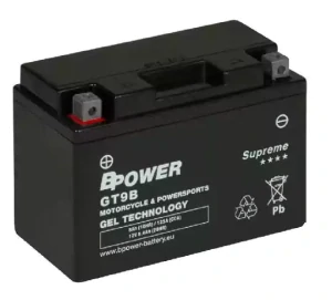 BPOWER SUPREME 8Ah 125A 12V L+ WC GT9B (GEL)