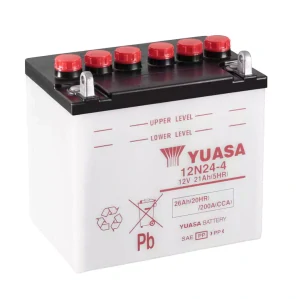 YUASA 12N24-4 CONVENTIONAL 24Ah 190A 12V