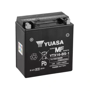 YUASA MF 14Ah 230A 12V YTX16-BS-1 (AGM)