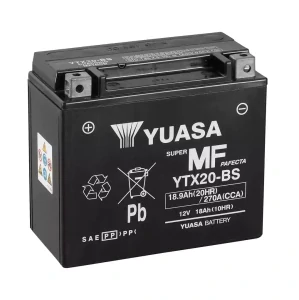YUASA MF 18Ah 270A 12V YTX20-BS (AGM)