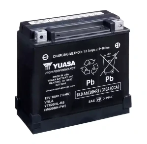 YUASA HPMF 18Ah 310A 12V YTX20HL-BS (AGM)