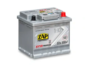 ZAP EFB Premium 12V 52Ah 500A