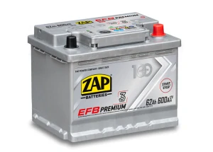 ZAP EFB Premium 12V 62Ah 600A