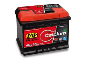 ZAP Calcium Plus 12V 62Ah 520A