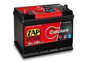 ZAP Calcium Plus 12V 70Ah 540A L