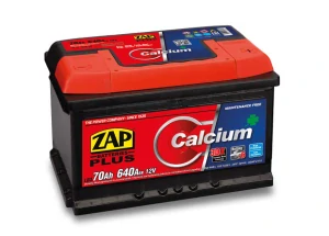 ZAP Calcium Plus 12V 70Ah 640A