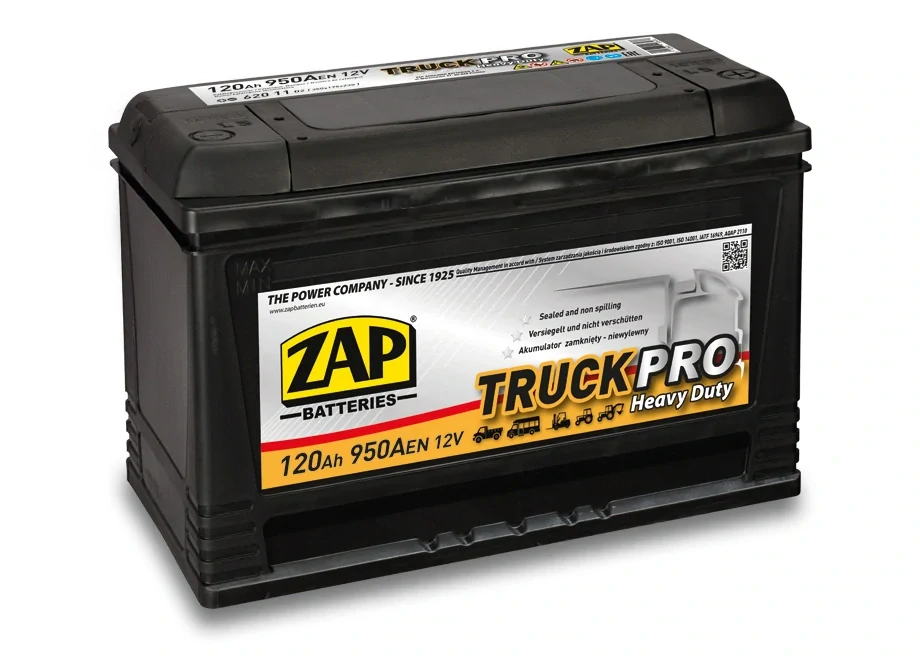 ZAP Truck PRO 12V 120Ah 950A