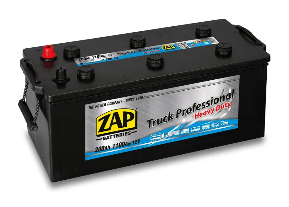 ZAP Truck Professional 12V 200Ah 1100A