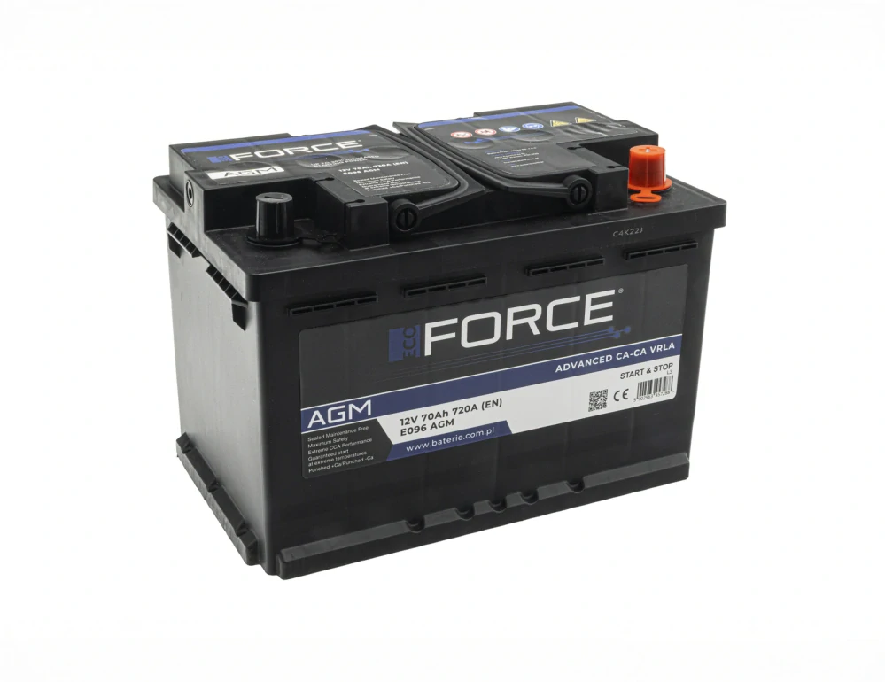 ECO-Force Start&Stop 12V 70Ah 720A E096AGM