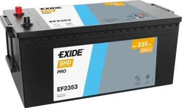 Exide Professional Power 12V 235Ah 1450A EF2353