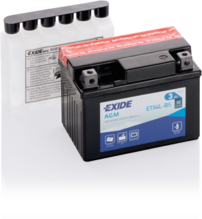 EXIDE 12V 3Ah ETX4L-BS