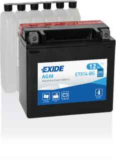 EXIDE 12V 12Ah ETX14-BS