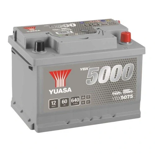 Yuasa YBX5075 12V 60Ah 640A