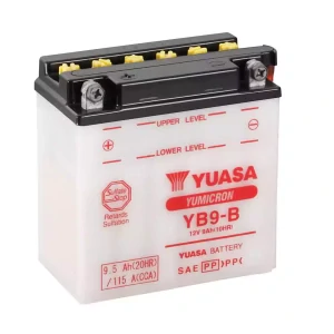 Yuasa Yumicron 12V 9Ah 115A YB9-B