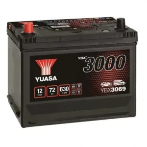 Yuasa YBX3069 12V 72Ah 630A