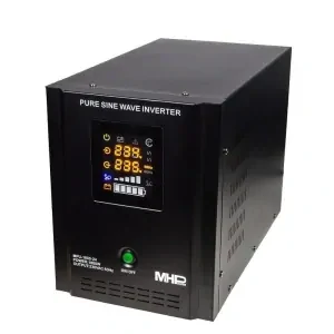 Záložní zdroj MHPower MSKD-1800-24, UPS, 1800W, čistý sinus, 24V, solární regulátor MPPT