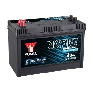 Yuasa Active Marine Dual EFB 12V 100Ah 750A M31-EFB