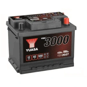 Yuasa YBX3027 12V 62Ah 550A