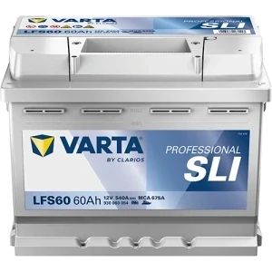 Varta PROFESSIONAL SLI 12V 60Ah 540A 930060054