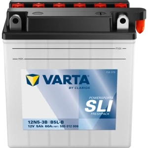 Varta Powersports SLI Freshpack 12V 5Ah 60A 505012006