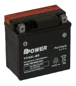  BPOWER PLATINUM 4Ah 80A 12V YTX5L-BS (AGM)