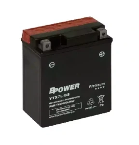 BPOWER PLATINUM 6Ah 110A 12V YTX7L-BS (AGM)