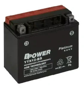 BPOWER PLATINUM 10Ah 180A 12V YTX12-BS (AGM)