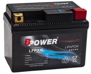 BPOWER LiFePO4 1,6Ah 110A 12,8V LFPX4L