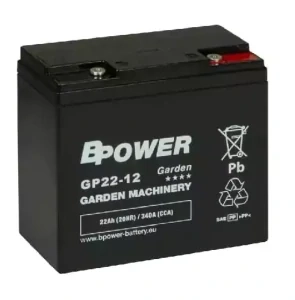 BPOWER GARDEN GP22-12 22Ah 340A 12V