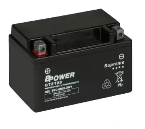 BPOWER SUPREME 8,6Ah 190A 12V L+ WC GTZ10S (GEL)