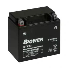 BPOWER SUPREME 10Ah 185A 12V L+ WC GTX12 (GEL)