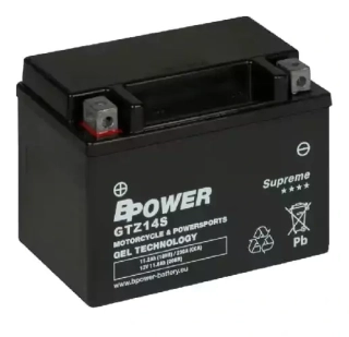 BPOWER SUPREME 11,2Ah 230A 12V L+ WC GTZ14S (GEL)