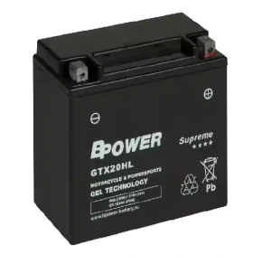  BPOWER SUPREME 18Ah 310A 12V P+ WC GTX20HL (GEL)