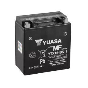 YUASA MF 14Ah 230A 12V YTX16-BS-1 (AGM)