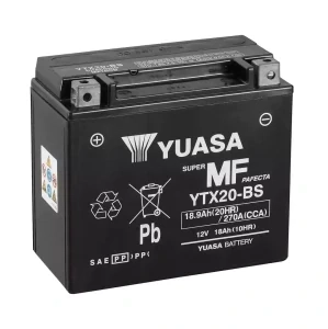 YUASA MF 18Ah 270A 12V YTX20-BS (AGM)