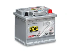 ZAP EFB Premium 12V 52Ah 500A