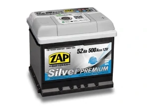 ZAP Silver Premium 12V 52Ah 500A