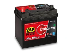 ZAP Calcium Plus 12V 60Ah 480A L