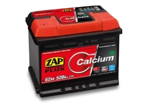 ZAP Calcium Plus 12V 62Ah 520A L