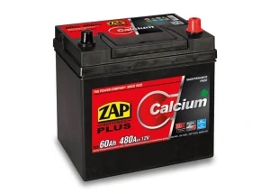 ZAP Calcium Plus 12V 60Ah 480A