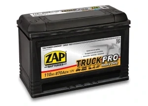 ZAP Truck PRO 12V 110Ah 870A
