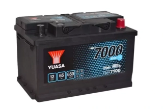 Yuasa EFB YBX7100 12V 65Ah 650A