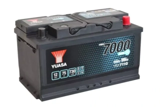 Yuasa EFB YBX7110 12V 75Ah 730A