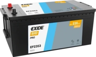 Exide Professional Power 12V 235Ah 1450A EF2353
